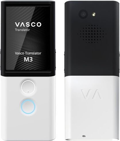 Vasco M3 Language Translator Device | The Only Translator with Free and Unlimited Internet in 200 Countries | Photo Translation | European Brand in Kuwait