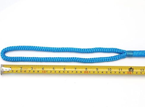 حبال القارب لرسو السفن، خطوط رصيف مزدوجة من النايلون المضفر للقوارب ذات حلقة، عبوتان باللون الأسود أو الأزرق in Saudi Arabia