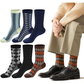 Mottee&Zconia Womens/Mens Crew Socks Retro Style Cotton Quarter Athletic Basic Socks