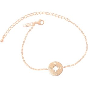 Altitude Boutique Compass Bracelet Charm Bracelet Gifts Compass Jewelry, Wanderer Bracelet For Women Friendship Bracelets Sister Gifts For Girlfriend