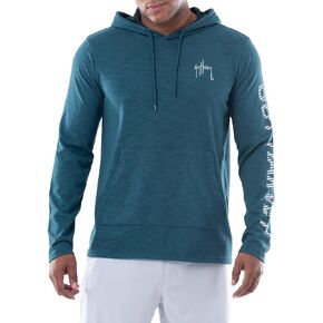 تي شيرت بقلنسوة بأكمام طويلة للرجال من Guy Harvey in Kuwait