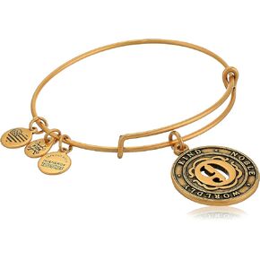 Alex And Ani Replenishment 19 Women's Numerology Number Nine, Charm Bangle, Rafaela Gold