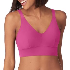 Maidenform Pure Comfort Wireless Bra, Our Best Longline Bra, Pullover Wirefree Bra for Everyday Comfort