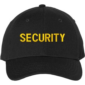 Security Baseball Hat | Embroidered Security Hat for Security Guard Uniform Officer Bouncer Bodyguard Cap for Men & Women in Kuwait