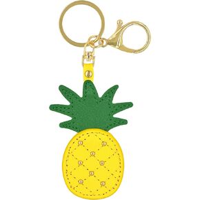 Pineapple Leather Keychain Pendant Charm - Keys, Cars, Handbags, Backpacks, Luggage, and Gifts