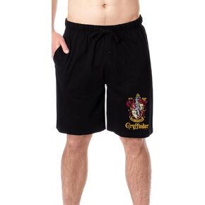 INTIMO Harry Potter Mens' Hogwarts All Houses Sleep Pajama Shorts
