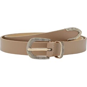 TOTTPED Faux Leather Belts for Women's Round for Jeans Pants Dresses
