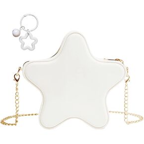 FAPIPOS Women's Mini Star Tote Bag, Women's Cute PU Leather Hobo Bag Chic Star Crossbody in Kuwait