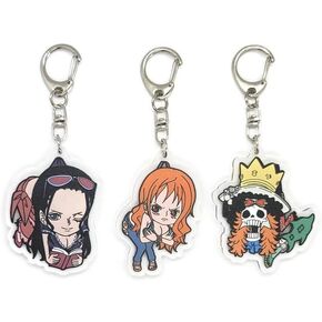 Inc. - Set of 3 OP Acrylic Keychain Nami, Soul King Brook, Nico Robin v1