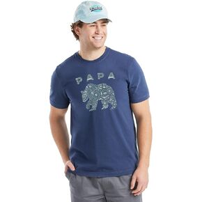 Life is Good Men's Crusher Graphic T-Shirt, Papa Bear