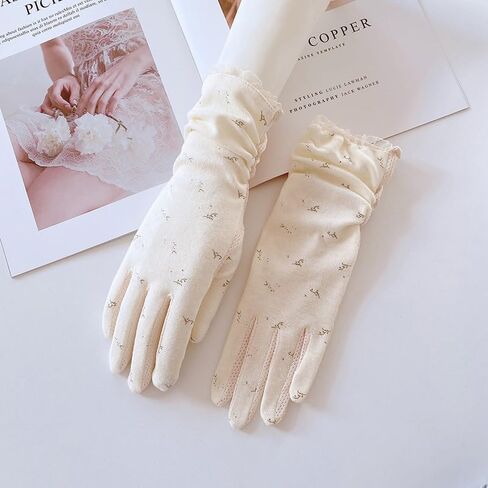 قفازات قيادة نسائية صيفية واقية من الشمس تعمل باللمس مضادة للانزلاق للأشعة فوق البنفسجية أثناء القيادة وركوب الخيل in Kuwait