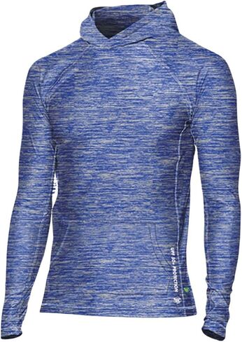 بانانا بوت تي شيرت رجالي طويل الاكمام بعامل حماية من الاشعة فوق البنفسجية 50+ مقاوم للماء | حماية من الاشعة فوق البنفسجية | مقاوم للرياح | جيد التهوية | تي شيرت اداء in Kuwait