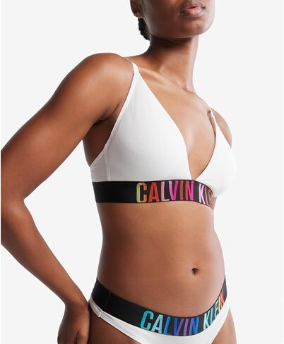 Calvin Klein Women's Standard Intense Power Pride Lightly Lined Triangle Bralette in Saudi Arabia