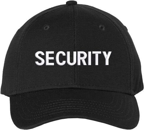 Security Baseball Hat | Embroidered Security Hat for Security Guard Uniform Officer Bouncer Bodyguard Cap for Men & Women in Kuwait