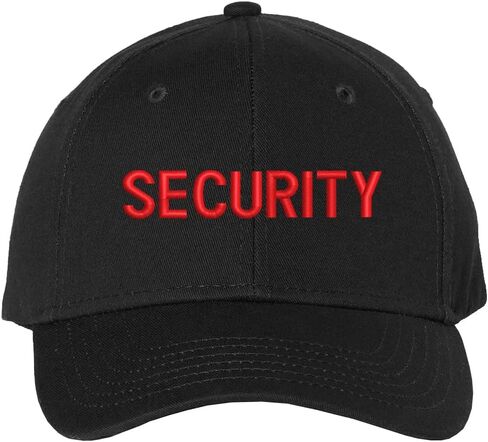 Security Baseball Hat | Embroidered Security Hat for Security Guard Uniform Officer Bouncer Bodyguard Cap for Men & Women in Kuwait