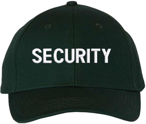 Security Baseball Hat | Embroidered Security Hat for Security Guard Uniform Officer Bouncer Bodyguard Cap for Men & Women in Kuwait