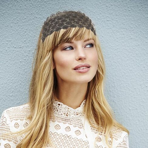 مينكسي 8 قطع من شريط راس مزين بالدانتيل، عصابات راس بيضاء للنساء، شريط راس مرن لطيف للنساء، شريط راس عريض من الدانتيل، شريط راس مطاطي انيق in Kuwait