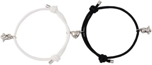 COLORFUL BLING Dinosaur Couple Bracelets Mutual Attraction Couple Bracelet Long Distance Relationship Friendship Matching Bracelets for Women Girls Best Friends in Saudi Arabia