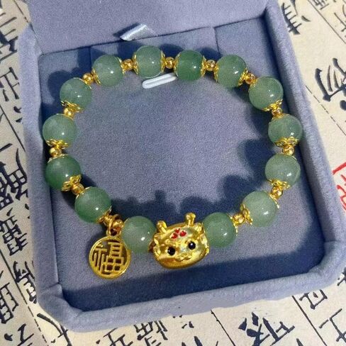 2024 السنة الصينية الجديدة زودياك التنين أساور الحيوان التنين الأحمر مطرز جيد محظوظ لطيف للنساء الرجال مهرجان الربيع السنة الجديدة مجوهرات هدية in Kuwait