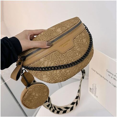 حقيبة كروس نسائية عصرية وكاجوال صغيرة متعددة الوظائف من TOSTOK، حقائب كتف ومحفظة على الصدر in Kuwait