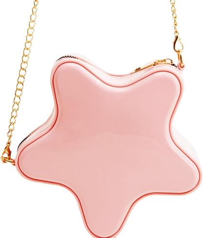 FAPIPOS Women's Mini Star Tote Bag, Women's Cute PU Leather Hobo Bag Chic Star Crossbody in Saudi Arabia