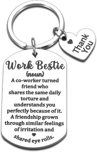 Work Bestie Gifts for Women Men Funny Gifts for Coworkers Female Leaving Going Away Retirement Gifts for Coworkers Birthday Christmas Gifts for Work Friends Boss Employee Thank You Appreciation Gifts in Saudi Arabia