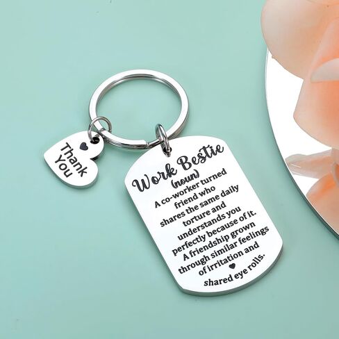 Work Bestie Gifts for Women Men Funny Gifts for Coworkers Female Leaving Going Away Retirement Gifts for Coworkers Birthday Christmas Gifts for Work Friends Boss Employee Thank You Appreciation Gifts in Saudi Arabia