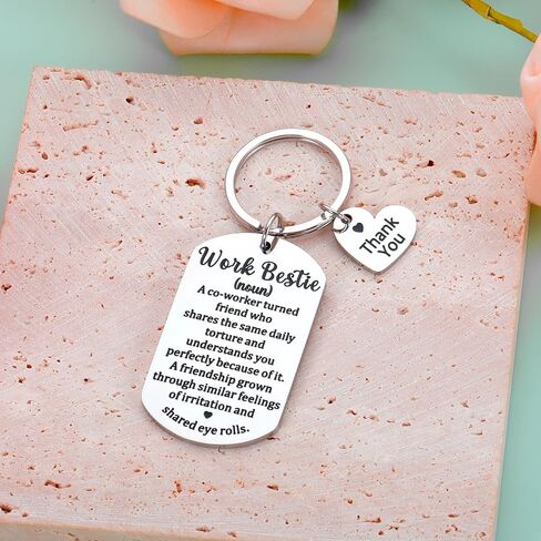 Work Bestie Gifts for Women Men Funny Gifts for Coworkers Female Leaving Going Away Retirement Gifts for Coworkers Birthday Christmas Gifts for Work Friends Boss Employee Thank You Appreciation Gifts in Saudi Arabia