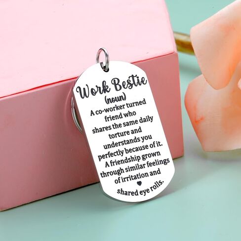 Work Bestie Gifts for Women Men Funny Gifts for Coworkers Female Leaving Going Away Retirement Gifts for Coworkers Birthday Christmas Gifts for Work Friends Boss Employee Thank You Appreciation Gifts in Saudi Arabia