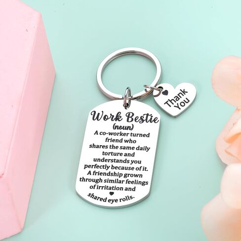 Work Bestie Gifts for Women Men Funny Gifts for Coworkers Female Leaving Going Away Retirement Gifts for Coworkers Birthday Christmas Gifts for Work Friends Boss Employee Thank You Appreciation Gifts in Saudi Arabia