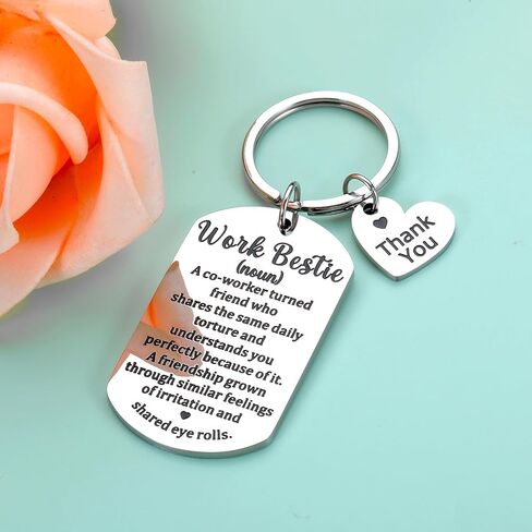 Work Bestie Gifts for Women Men Funny Gifts for Coworkers Female Leaving Going Away Retirement Gifts for Coworkers Birthday Christmas Gifts for Work Friends Boss Employee Thank You Appreciation Gifts in Saudi Arabia