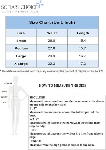 تنورة نسائية صغيرة من SOFIA'S Choice على شكل حرف A مع عقدة أمامية واسعة وخصر عالٍ in Kuwait