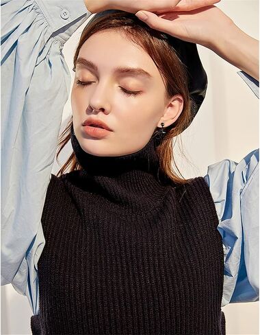Punk Minimalist Unique Asymmetric Long Stainless Steel chain Cross Dangle Drop Earrings for Women Girls Statement Hypoallergenic Geometry Jewelry Gifts in Saudi Arabia