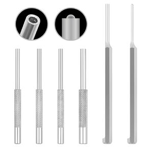 Premium 7-Piece Roll Pin Starter Punch and Bolt Catch Install Punch Set - 1/16, 5/64, 3/32, 1/8-inch