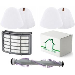 2+1 Filter/Brushroll Kit for Shark Navigator Lift-Away Professional UV540 & UV500WM Bagless Upright Vacuum Cleaner. Compare to XFF350 XHF350