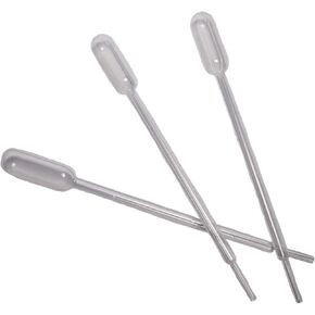 Transfer Pipettes, 1 ml, PE, Non-Sterile (10 Packs of 100 pipets)