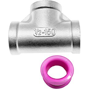 90 Degree Elbow, 304 Stainless Steel Pipe Fittings Tube Corner Fittings 1"" NPT Female x 1"" NPT Female 4PCS