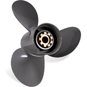 Aluminum 13 1/2x15 Outboard Boat Propeller fit Honda Engines 60-130 Hp 15 Spline Tooth OEM 58130-ZW1-015AH，RH