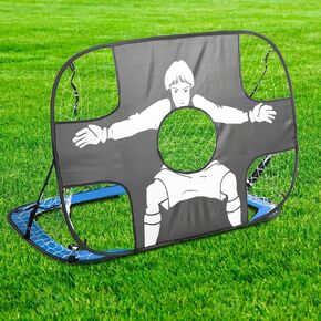 Soccer Goals for Backyard, Portable Small Soccer Goals Training Equipment Soccer Nets Gifts for Kids and Youth