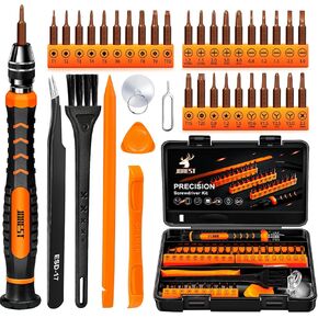 JOREST Small Precision Screwdriver Set with Torx Triwing Phillips, Mini Repair Tool Kit for Macbook, Computer, Laptop, PC, iPhone, PS5, Xbox, Switch, Glasses, Watch, Ring Doorbell, Electronics in Saudi Arabia