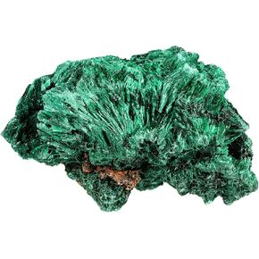 Irregular Natural Malachite Raw Crystal Stone Healing Crystal for Meditation and Home Decoration，0.44-0.66lb