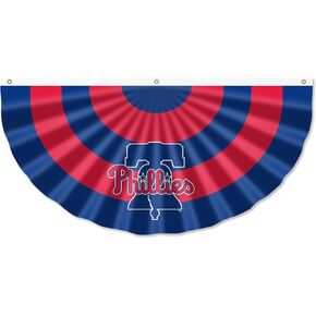 WinCraft Philadelphia Phillies Bunting Pleated Fan Banners