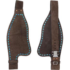 CHALLENGER Horse Western Saddle Adult Roughout Buckstick Replacement Saddle Fenders 5238TR