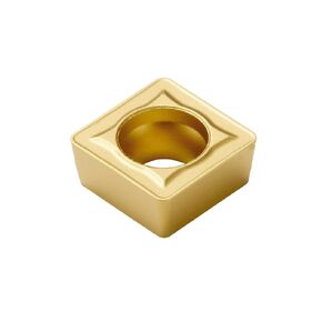 HHIP 6004-3031 SCMT/HM Square Positive Rake Carbide Insert, 3/8" IC, 0157" Radius