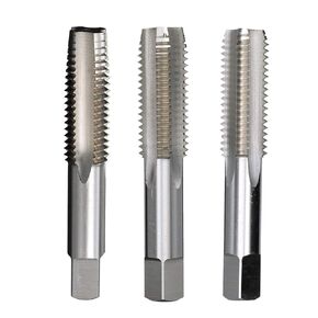 Drill America 1-1/4"-7 High Speed Steel Tap Set, T/A Series