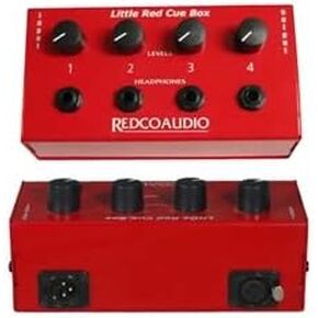 Redco RED-200 Little Red Cue Box Headphone Distribution-by-Redco Audio