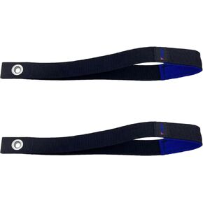 Hood Loop Anchor Straps, 12 "Extended、Thickened and Stainless Steel Eyelets Car Tie-Downs for Towing Canoes or Kayaks (2)