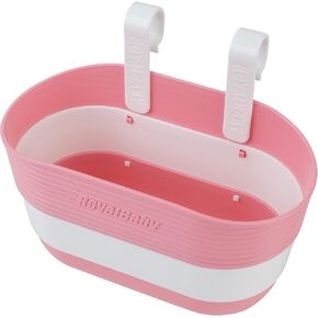 RoyalBaby Kids Bike Basket Girls Boys Cute Bicycle Basket Toddler Bike Basket Tricycle Basket Kids Front Bike Accessory Pink 【M】 9.8" x 7.9" x 6.1"