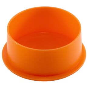 Caplugs Plastic Unified Plug. PZP-202, PE-LD, to Plug Thread Size 1-1/16", Orange (Pack of 50)