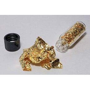 Gold Metal 99.999% Pure Element 79 Au Chemistry Sample Foil - Science Experiment - Chemistry kit - Periodic Table, Element Collection, Transition Metals